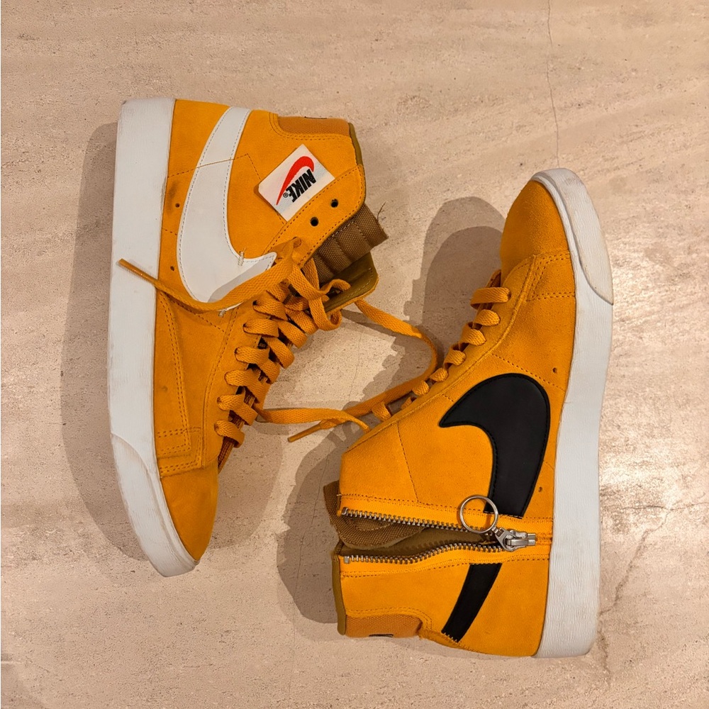 Nike yellow hightops